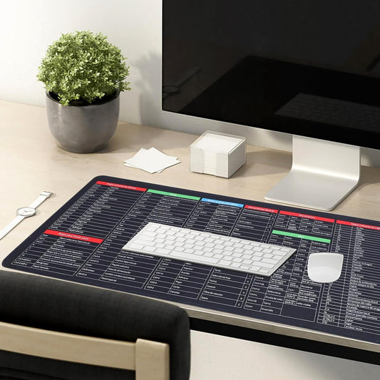 Oversized Anti-slip Keyboard and Mouse Pad (80x30 cm)